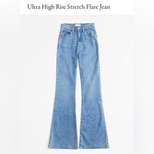 Ultra High Rise Flare Jean